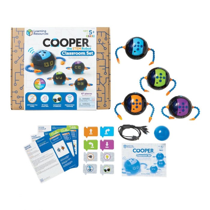 Primary Image of Cooper&trade; the Stem Robot Classroom Set