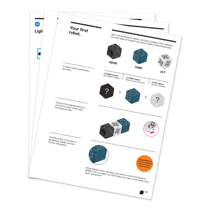 Alternate Image #1 of PreK to K Lesson Plan Bundle for Cubelets