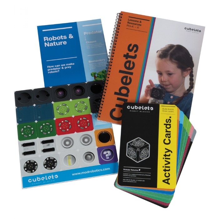 Primary Image of PreK to K Lesson Plan Bundle for Cubelets