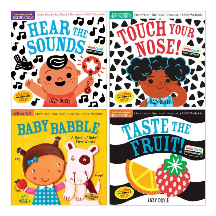 Primary Image of Indestructibles&reg; Senses in Action Books - Set of 4