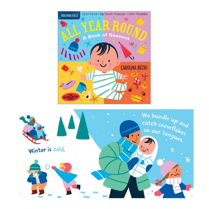 Alternate Image #1 of Indestructibles&reg; Seasons Around Me Books - Set of 4