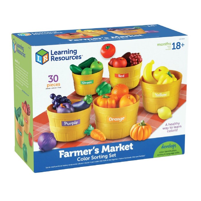 Alternate Image #1 of Farmer's Market Color Sorting Set