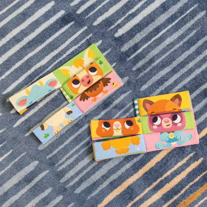 Alternate Image #1 of Mix and Match Interactive Cloth Books - Set of 2