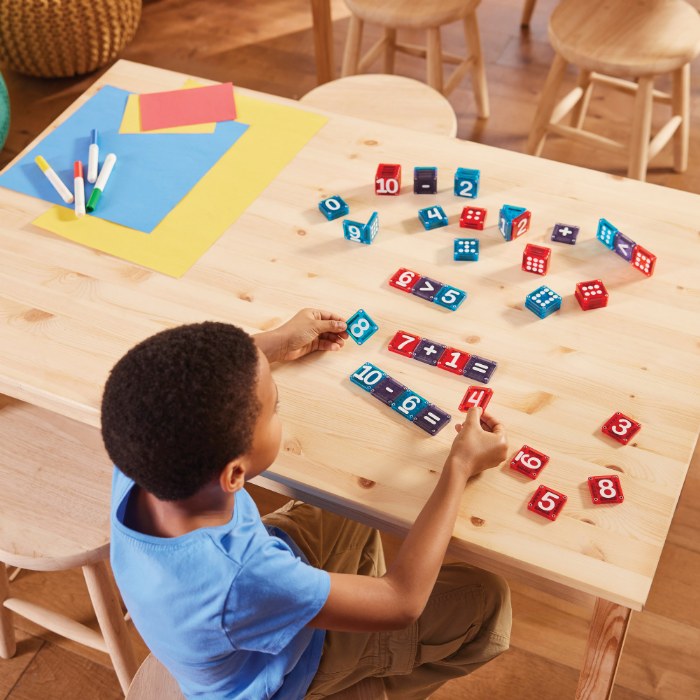 Alternate Image #1 of MAGNA-TILES&reg; microMAGS LEARN Numbers&trade; - 56 Piece Set