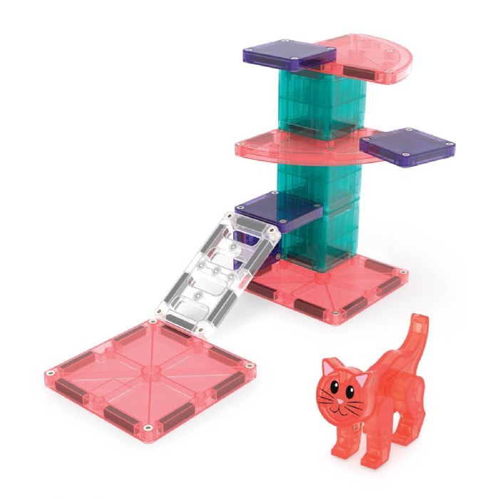 Primary Image of MAGNA-TILES&reg; Cat Tree - 13 Piece Set