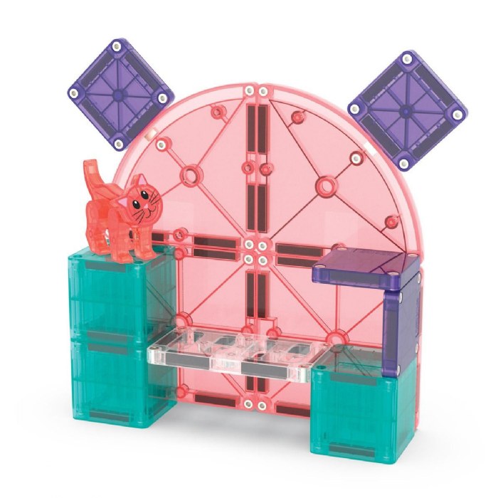 Alternate Image #1 of MAGNA-TILES&reg; Cat Tree - 13 Piece Set