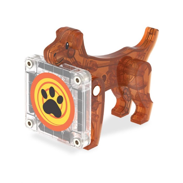 Alternate Image #1 of MAGNA-TILES&reg; Dog House - 13 Piece Set