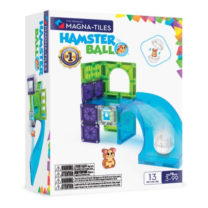 Alternate Image #1 of MAGNA-TILES&reg; Hamster Ball - 13 Piece Set