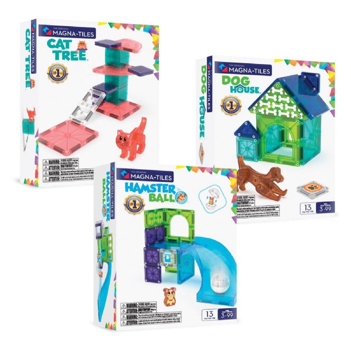 Alternate Image #1 of MAGNA-TILES&reg; Pet Adventures Bundle - 3 Pet Sets