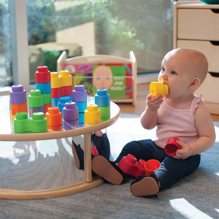 Alternate Image #1 of Soft Stack Baby Bricks - 28 Pieces