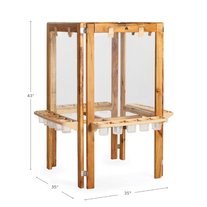 Alternate Image #1 of Acadia Outdoor Deluxe 4-Sided Art Easel