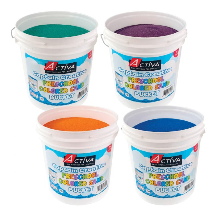 Primary Image of 12 lb Bucket Colored Sand