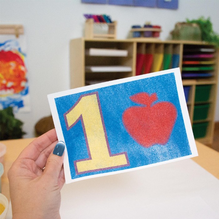 Alternate Image #1 of Numbers-Themed Sand Art Sticker Set � 30 Sheets