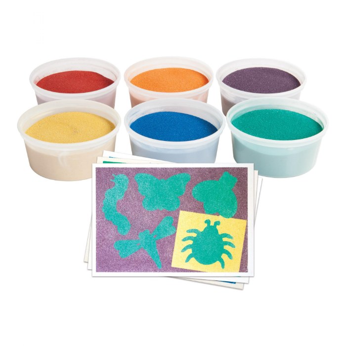 Primary Image of Sand Art Bugs Kit  - Colored Sand & 30 Sticker Sheets
