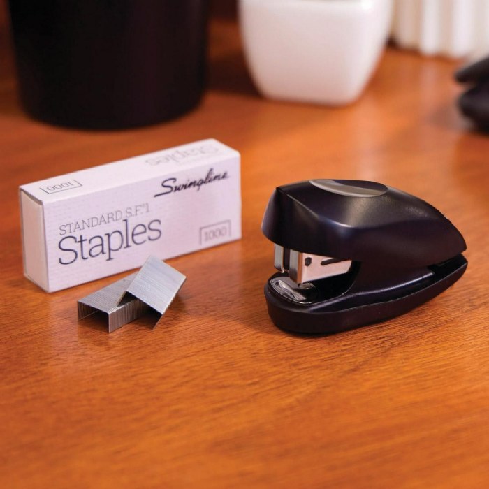 Alternate Image #1 of Swingline Tot Mini Stapler - Black