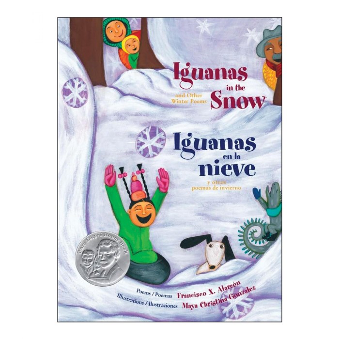 Primary Image of Iguanas in the Snow Bilingual - Paperback