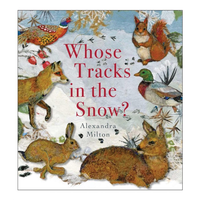 Primary Image of Whose Tracks in the Snow - Hardback