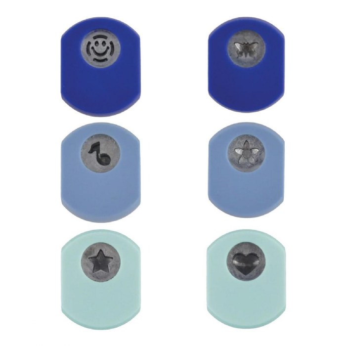 Alternate Image #1 of Mini Paper Shape Punches - Set of 6