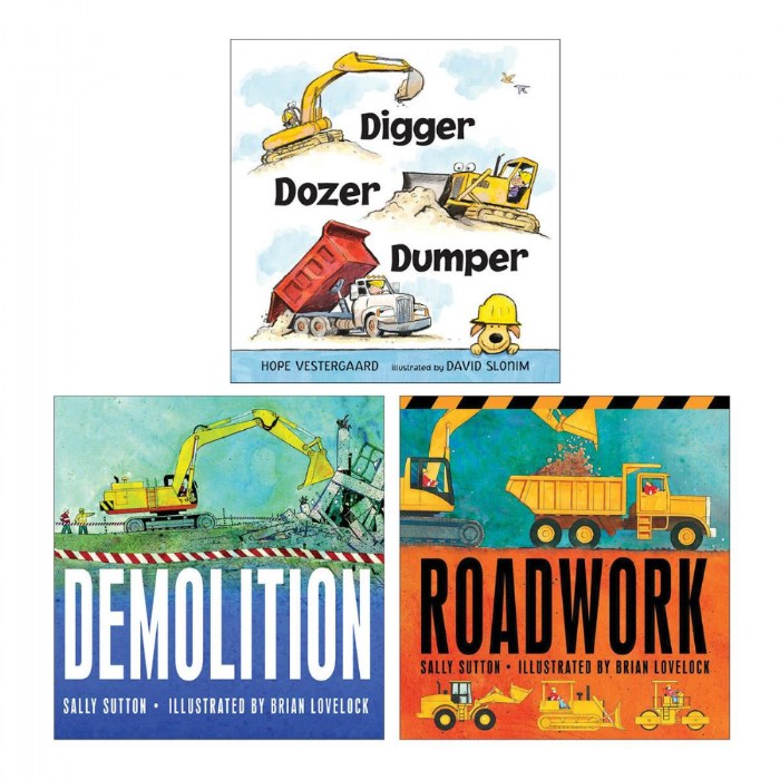 Primary Image of Dig, Dump, and Build Board Books - Set of 3