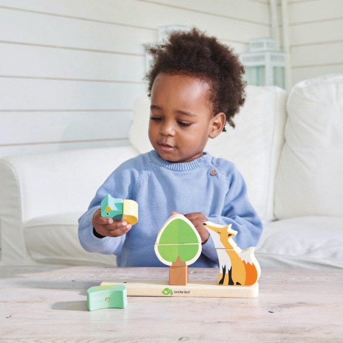 Alternate Image #1 of Foxy Magnetic Wooden Stacker