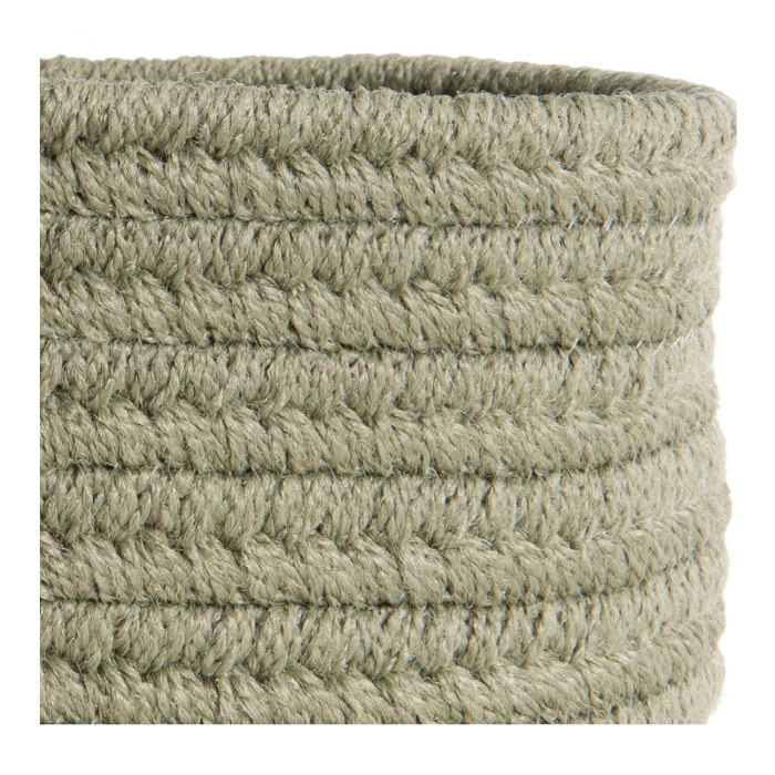 Alternate Image #1 of Soft Storage Nesting Baskets - Moss Green - Set of 3