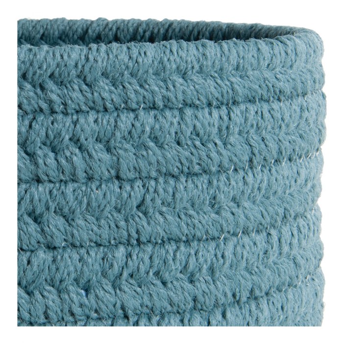 Alternate Image #1 of Soft Storage Nesting Baskets - Ocean Blue - Set of 3