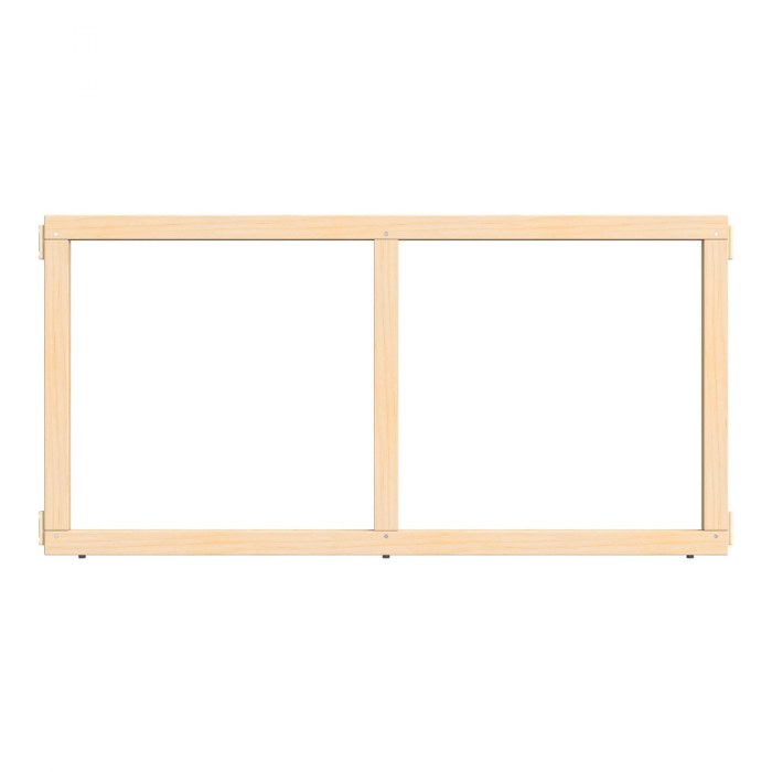 Primary Image of Create-A-Space&trade; See-Thru Panel - 24.5"H x 48"W