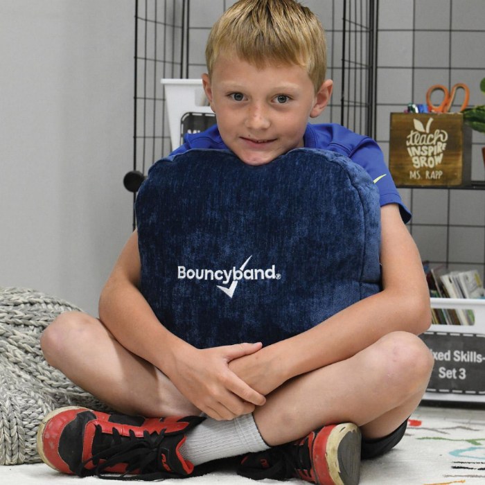Alternate Image #1 of Bouncyband&reg; 6 lb. Sensory Weighted Pillow