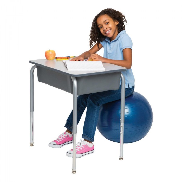 Alternate Image #1 of Bouncyband&reg; No-Roll Balance Ball - 45 CM