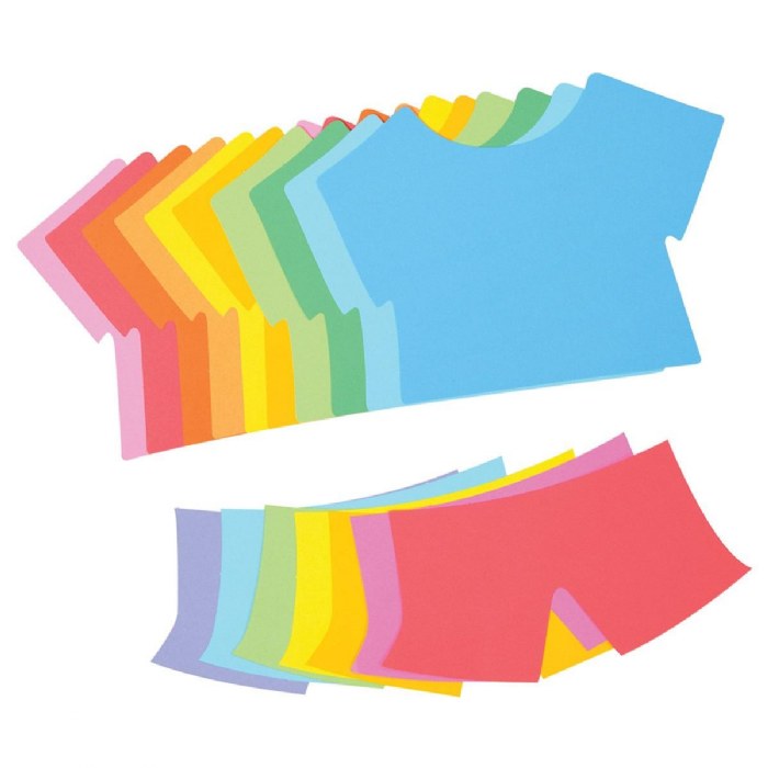 Alternate Image #1 of 16" Colorful Blank Multicultural People Shapes - Set of 25