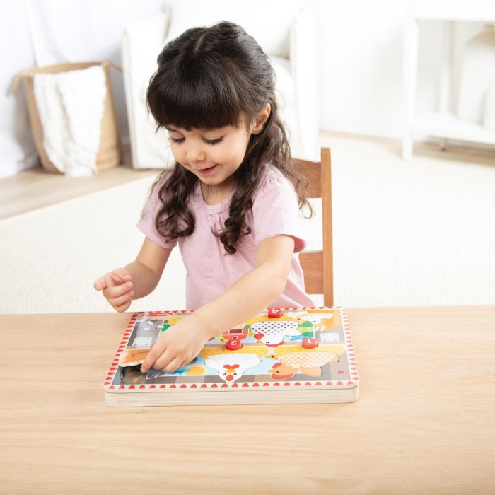 Alternate Image #1 of Push to POP Happy Hens Puzzle