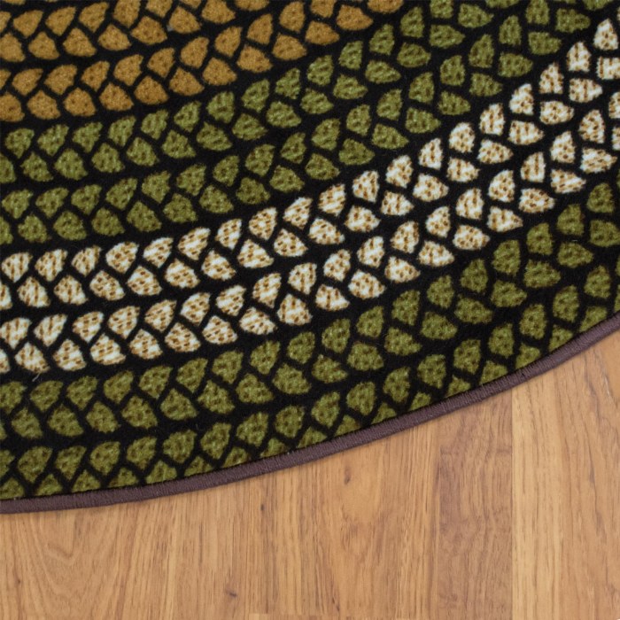 Alternate Image #1 of Braidful in Nature Carpet - 6' Round - Brown