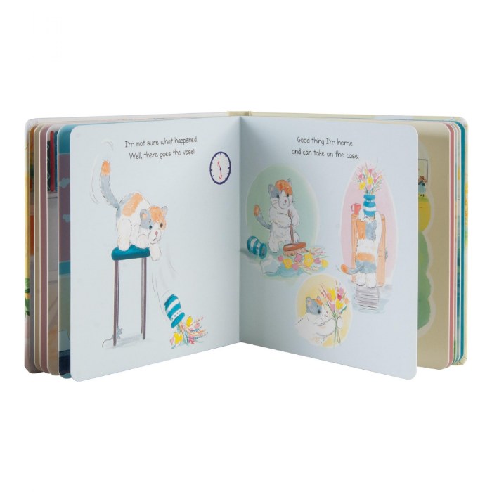 Alternate Image #1 of A Calico Cat Nap Warmies&reg; Board Book