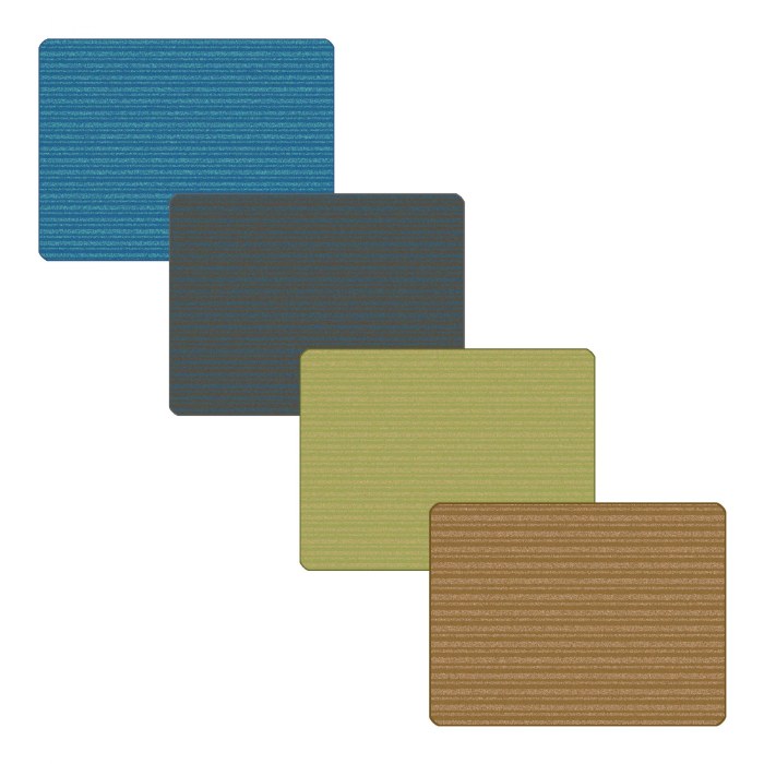 Primary Image of KIDSoft&trade; Subtle Stripes Carpet - Rectangle