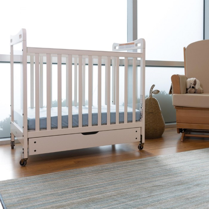 Alternate Image #1 of White Safe & Sound&trade; Crib Drawer