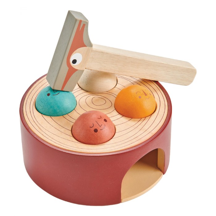 Alternate Image #1 of Woodpecker Pound & Play Wooden Game