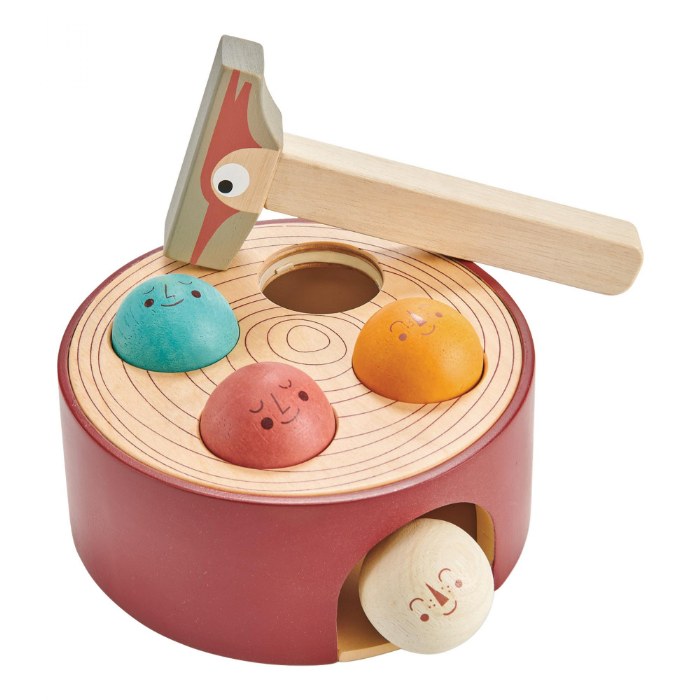 Alternate Image #1 of Woodpecker Pound & Play Wooden Game