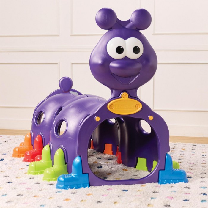 Alternate Image #1 of Peek-A-Boo Caterpillar - Purple