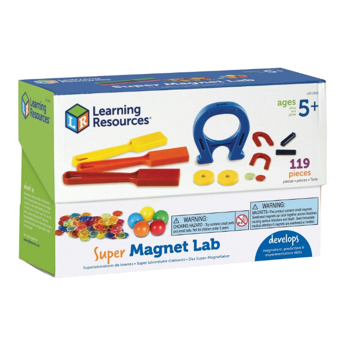 Alternate Image #1 of Super Magnet Lab - 119 Pieces