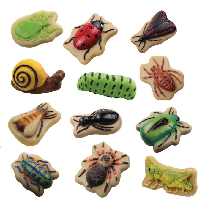 Primary Image of Sensory Play Stones: Bugs - 12 Pieces