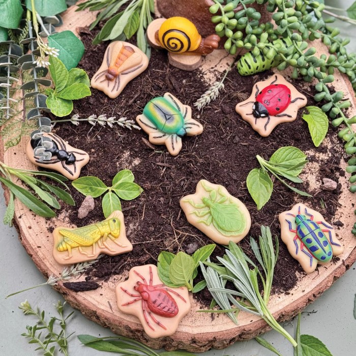 Alternate Image #1 of Sensory Play Stones: Bugs - 12 Pieces