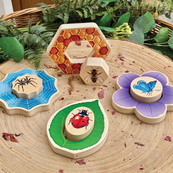 Alternate Image #1 of Who's Hiding? Garden Bug Puzzles - Set of 4