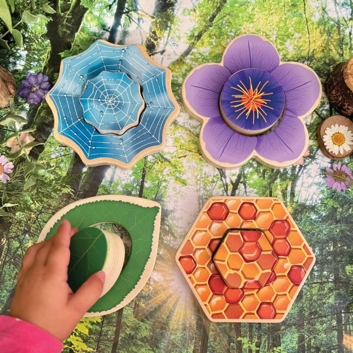 Alternate Image #1 of Who's Hiding? Garden Bug Puzzles - Set of 4