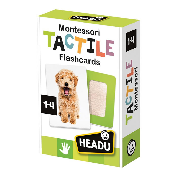 Primary Image of Montessori Tactile Flash Cards - 24 Cards