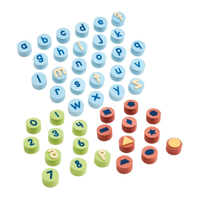 Primary Image of Giant Letter, Number & Shape Stampers