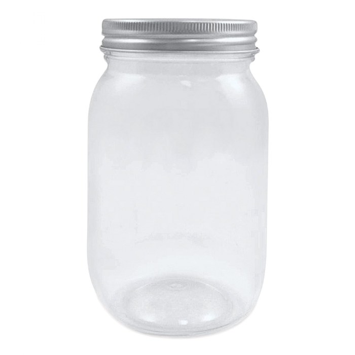 Primary Image of Plastic Mason Jar