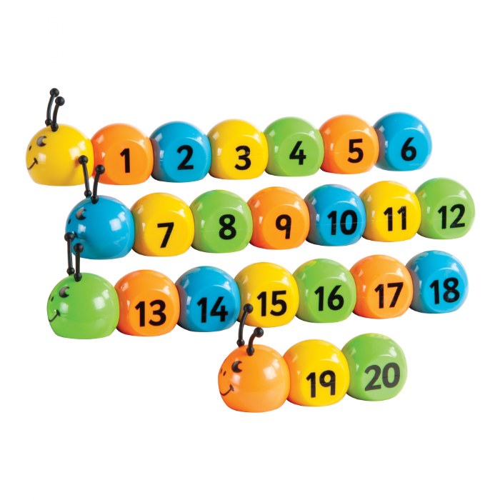 Primary Image of Magnetic Number Bugs 1-20
