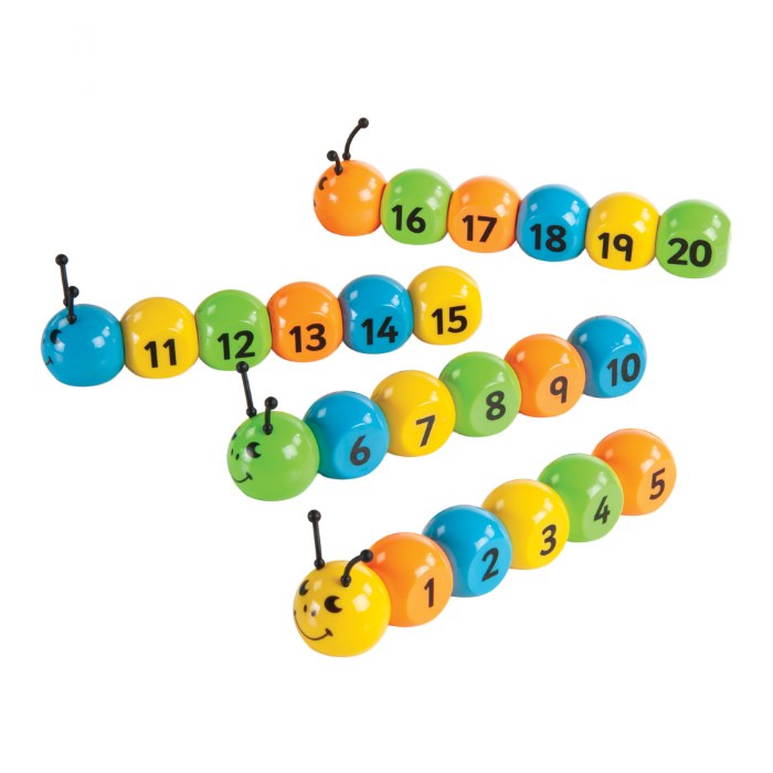 Alternate Image #1 of Magnetic Number Bugs 1-20