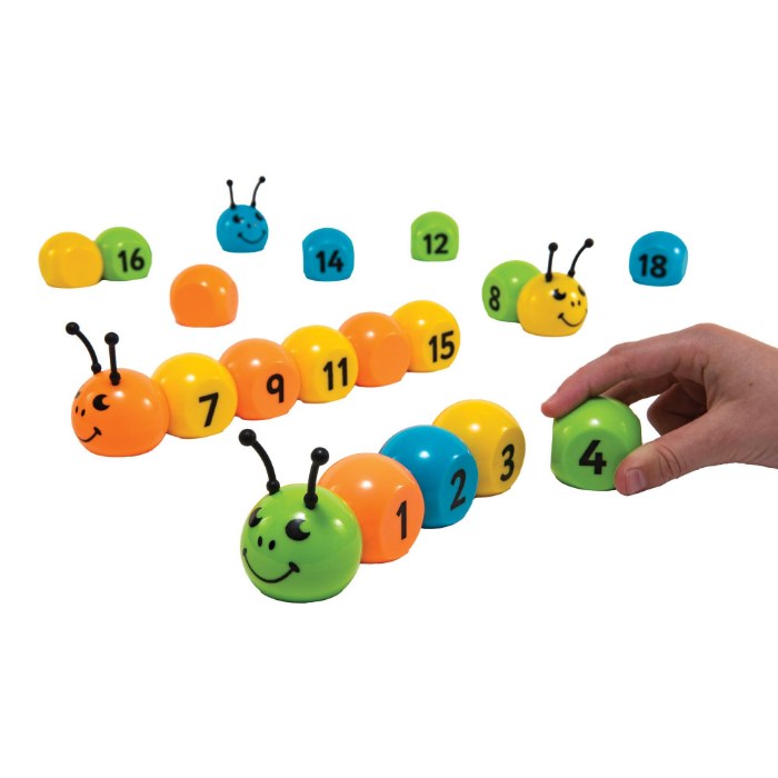 Alternate Image #1 of Magnetic Number Bugs 1-20