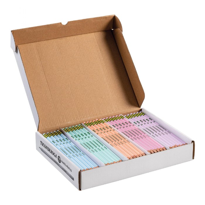 Primary Image of Ticonderoga&reg; Wooden Pastel Pencils Pre-Sharpened - 150 Count